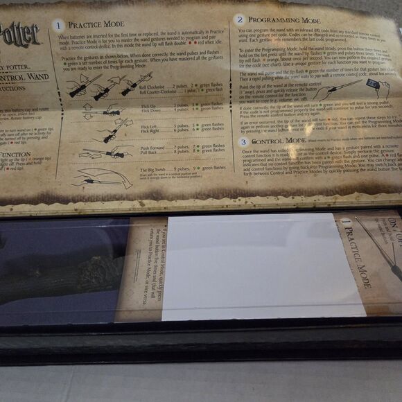 The Noble Collection The Harry Potter TV Remote Control Wand Magic Wizard - Picture 6 of 14